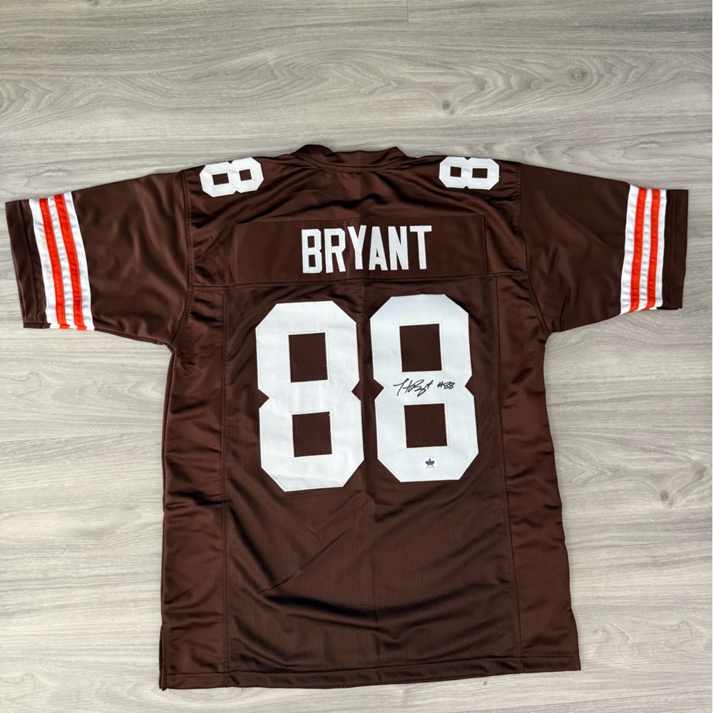 Cleveland Browns signed jersey Harrison Bryant #88